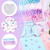 DIY Round Beads Bracelets Making Kits DIY-FS0008-80-2