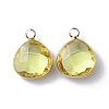 Alloy Glass Pendants GLAA-WH0036-14A-1