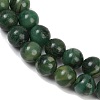  Natural African Jade Beads Strands G-K091-4mm-5
