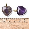 Natural Amethyst Pendants G-G956-B03-G-3