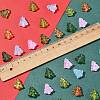 40Pcs Dyed & Heated Glass Beads GLAA-FS0001-88C-4