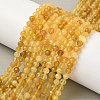 Natural Yellow Opal Beads Strands G-D306-A05-4mm-1
