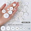 Resin Buttons BUTT-WH20002-07J-2