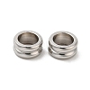 Non-Tarnish 304 Stainless Steel European Beads LS-STAS-H214-05P-1