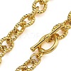 Brass Micro Pave Cubic Zirconia Leopard Pendant Cable Chain Necklaces NJEW-K385-01A-02-3