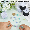 4Rolls 2 Colors Elastic Cords EC-PA0001-02B-3