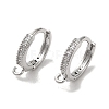 Brass Hoop Earring Findings FIND-Z039-32P-1