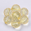 Transparent Acrylic Beads TACR-Q254-12mm-V-2