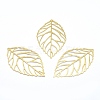 Brass Big Pendants KK-P155-02G-NR-1