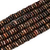 Natural Leopard Skin Jasper Beads Strands G-Q159-B33-01-2
