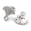Non-Tarnish 304 Stainless Steel Studs Earring Findings EJEW-H013-15P-2