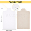 Kraft Paper Shirt Package Backboards DIY-WH0399-56-2