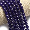 Natural Malaysia Jade Beads Strands G-L645-C01-12mm-07-3