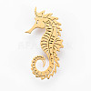 Sea Horse Brooch JEWB-N007-004G-FF-1