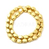 Electroplate Glass Beads Strands EGLA-F166-02B-G-2