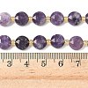 Natural Lepidolite Beads Strands G-C116-A09-02-6