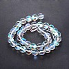 Synthetical Moonstone Round Beads Strands G-M049-6mm-02J-2