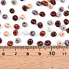 6/0 Opaque Colours Glass Seed Beads SEED-N007-18E-4