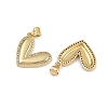 Brass Micro Pave Cubic Zirconia Pendants ZIRC-I367-07G-12-2