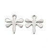 Non-Tarnish 201 Stainless Steel Charms STAS-F255-007P-2