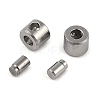 304 Stainless Steel Crimp Beads STAS-Z090-02P-1