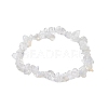 Opalite Chip Beaded Stretch Bracelets for Women Men BJEW-JB10665-05-1