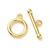 Brass Toggle Clasps KK201-G-1