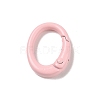 Spray Painted Alloy Spring Gate Rings AJEW-C035-01C-1