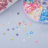 70G 10 Styles Handmade Polymer Clay Cabochons CLAY-TA0001-18-6