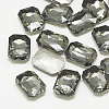 Pointed Back Glass Rhinestone Cabochons RGLA-T079-8x10mm-03-1