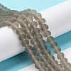 Transparent Glass Beads Strands EGLA-A034-T6mm-MD16-2