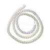 Transparent Gradient Color Glass Beads Strands X1-GLAA-H021-01B-11-4