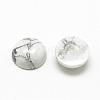 Natural Howlite Cabochons G-R416-14mm-29-2