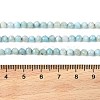 Natural Larimar Beads Strands G-K376-A03-4mm-5