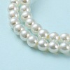 Baking Paint Pearlized Glass Pearl Round Bead Strands HY-Q003-6mm-02-4