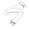 201 Stainless Steel Cable Chain Necklaces NJEW-L124-018P-2