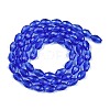 Transparent Glass Beads Strands EGLA-N013-T10mm-D11-2