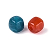 Two Tone Opaque Acrylic Beads OACR-Q205-04-3