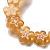 Handmade Millefiori Lampwork Beads Strands LAMP-F035-09I-3