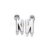 Tibetan Style Alloy Pendants TIBE-S108-108N-AS-RS-2