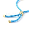 Natural Moon and Star Xingyue Bodhi Beads Nylon Cord Slide Bracelets BJEW-JB06338-4