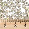 Full Rainbow Plated Transparent Electroplate Glass Beads EGLA-M030-02A-FR01-3