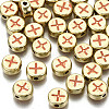 Alloy Enamel Beads ENAM-S122-032-RS-1