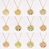 SUNNYCLUE 304 Stainless Steel Pendant Necklaces NJEW-SC0001-03G-6