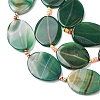 Natural Banded Agate Beads Strands G-P605-L02-01-4