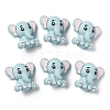 6Pcs Silicone Beads SIL-YW0002-10A-1