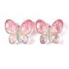 Transparent Epoxy Resin Butterfly Decoden Cabochons CRES-M034-02E-1