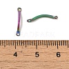 Ion Plating(IP) 304 Stainless Steel Connector Charms STAS-Q323-11MC-3