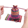   Ethnic Style Cloth Packing Pouches Drawstring Bags ABAG-PH0002-35-3
