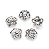 Tibetan Style Alloy Bead Caps TIBEB-T004-19AS-1